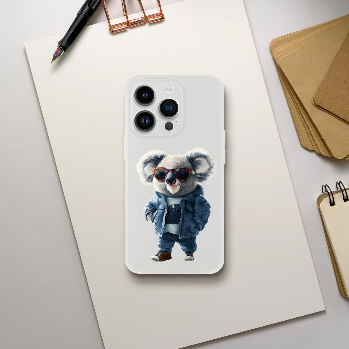 Cool Koala Street Style iPhone Flexi Case - ROMAG Store