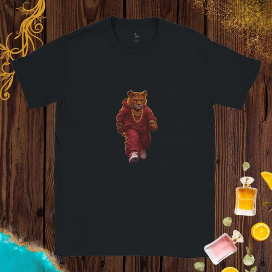 Hip-Hop Tiger at Animals Fashion Week T-shirt