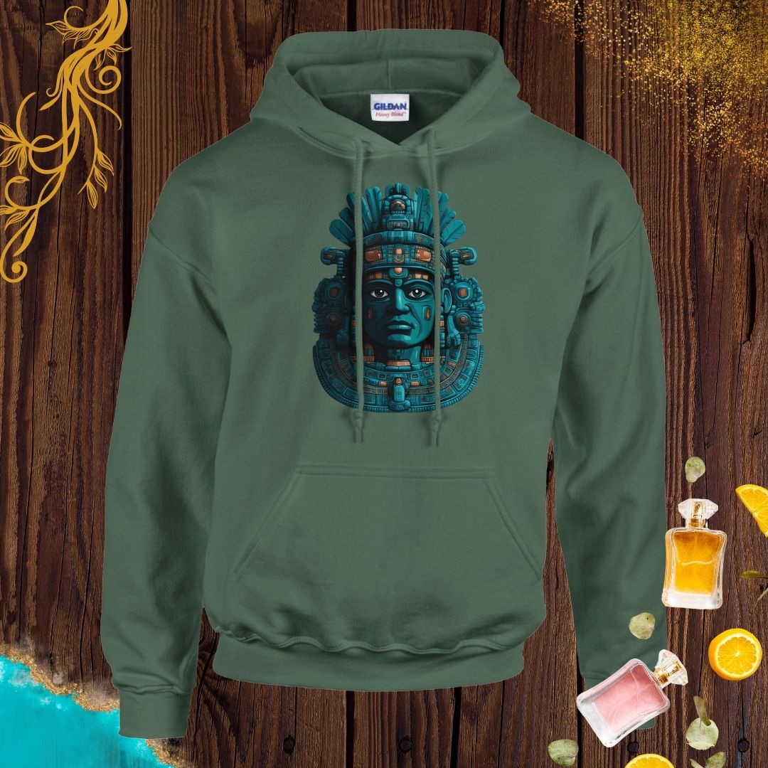 Cultures from around the world Hoodie: Aztec