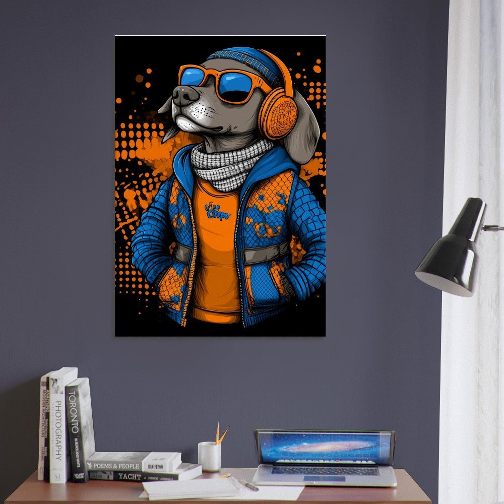 Urban Hound Canvas Art - ROMAG Store