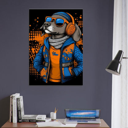 Urban Hound Canvas Art - ROMAG Store