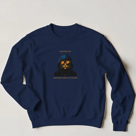 Hooded Cat Sweatshirt - ROMAG Store