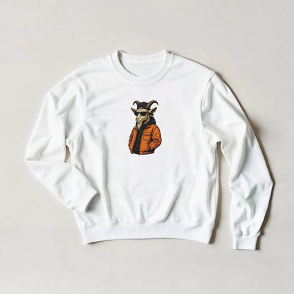 Urban Goat Hoodie - Streetwear Style Sweatshirt in Your Choice of 6 Colors - ROMAG Store