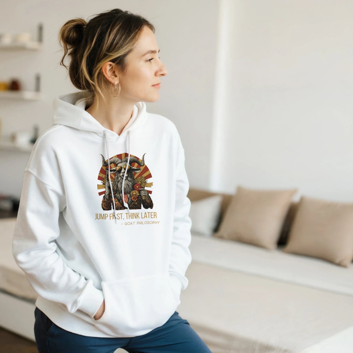 Goat Philosophy Dapper Hoodie - ROMAG Store