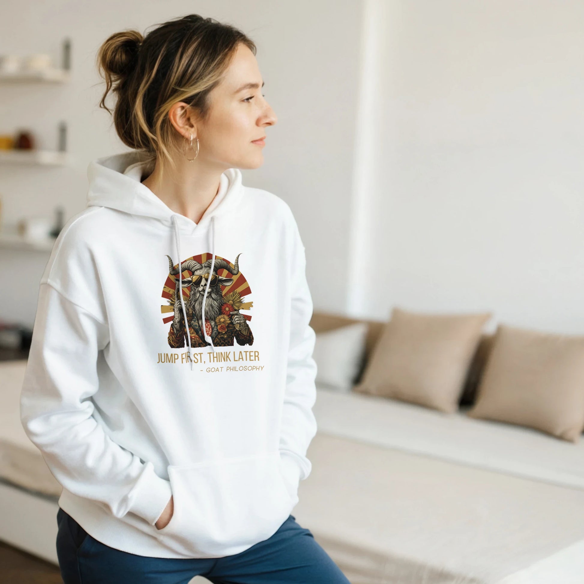 Goat Philosophy Dapper Hoodie - ROMAG Store