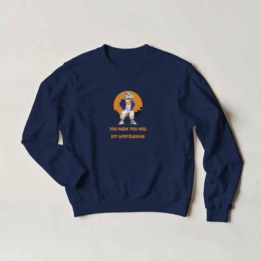 Confident Hippo Sweatshirt - ROMAG Store