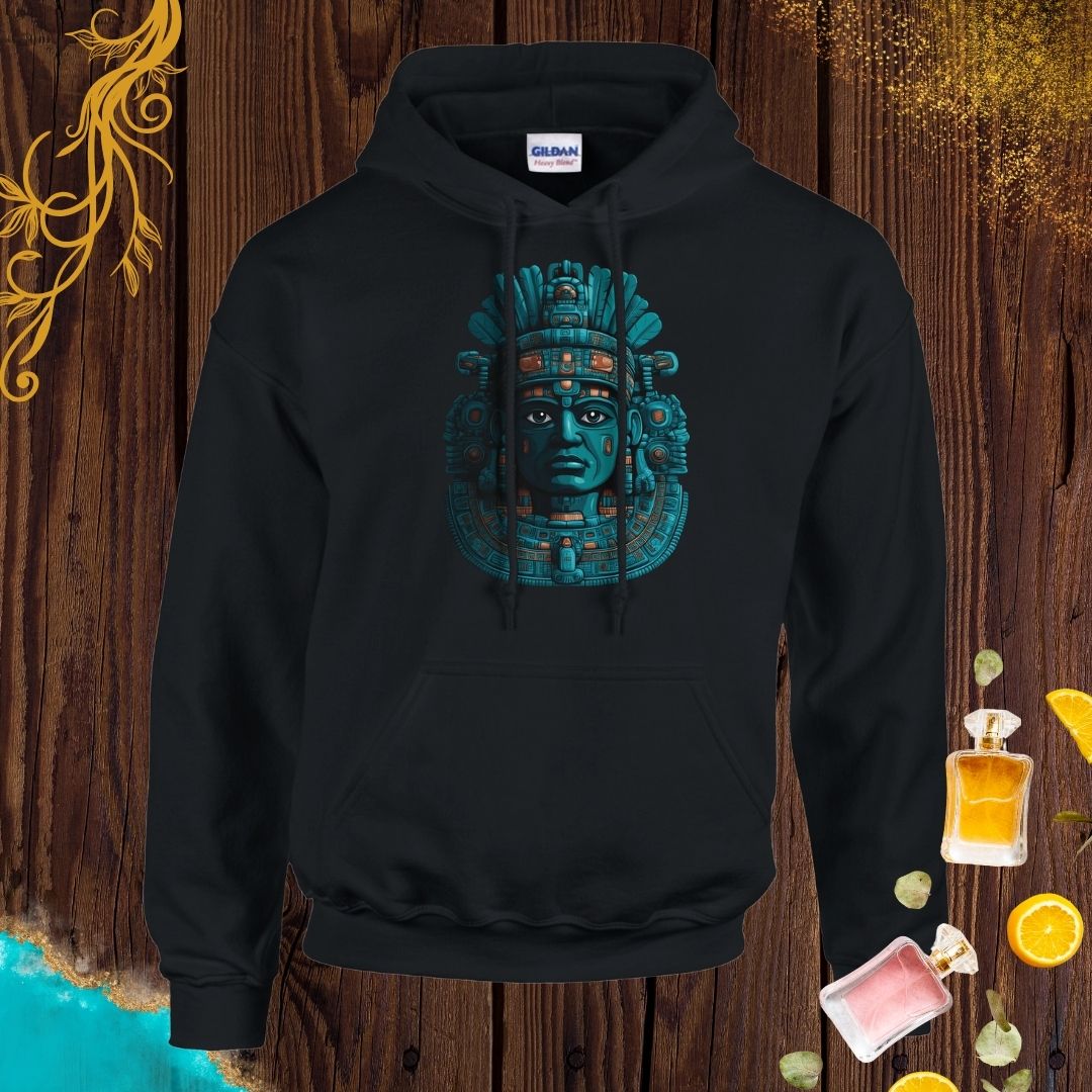 Cultures from around the world Hoodie: Aztec