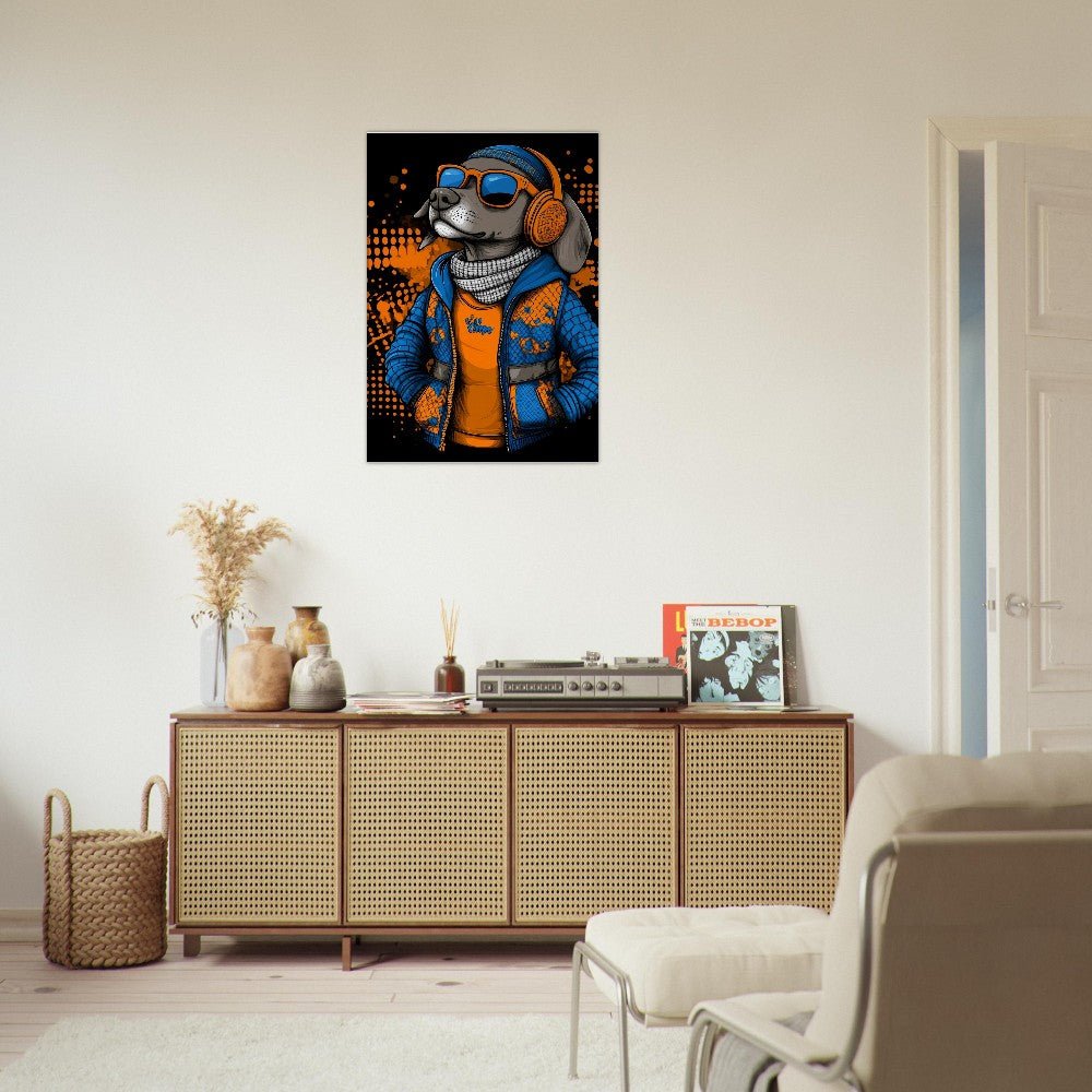 Urban Hound Canvas Art - ROMAG Store