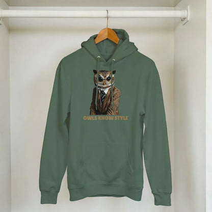 Sophisticated Owl Style Hoodie - ROMAG Store