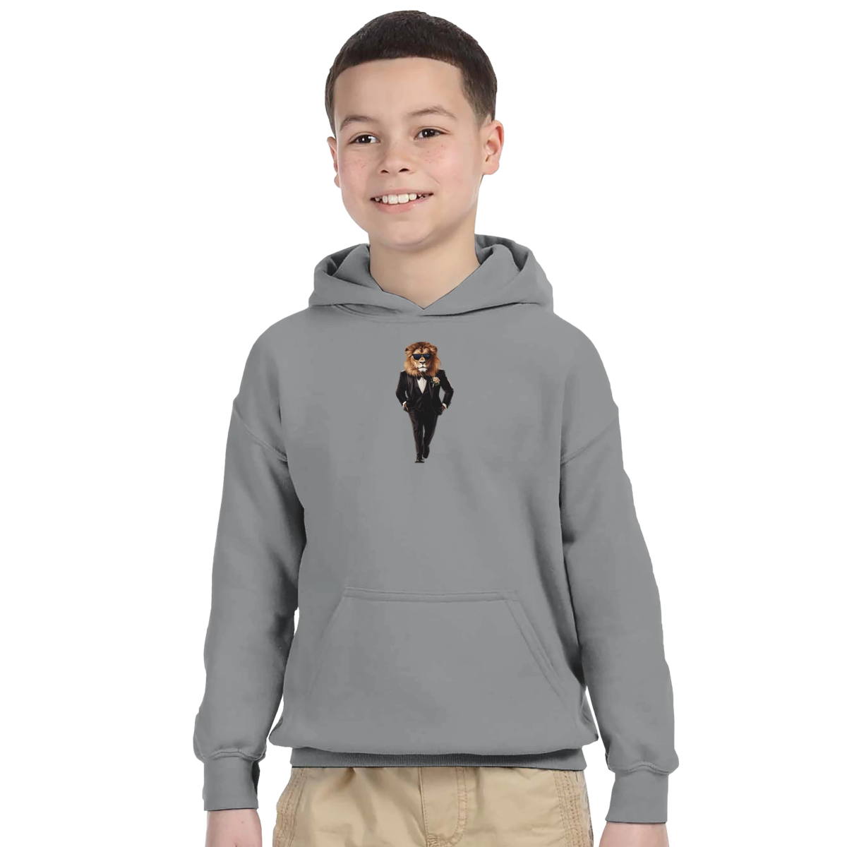 Dapper Lion Kids Hoodie - ROMAG Store