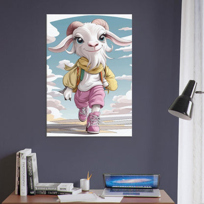 Chic Goat in Streetwear Canvas - ROMAG Store