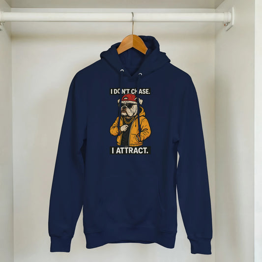 Alpha Bulldog 'I Attract' Streetwear Hoodie - ROMAG Store