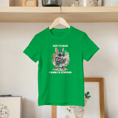 Confident Street Style Bunny Kids T-shirt - ROMAG Store