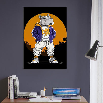 Urban Hippo Fashionista Canvas - ROMAG Store