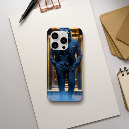Lion in Suit iPhone Tough Case - ROMAG Store
