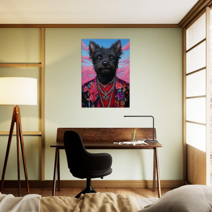 Fashionable Terrier Canvas - ROMAG Store