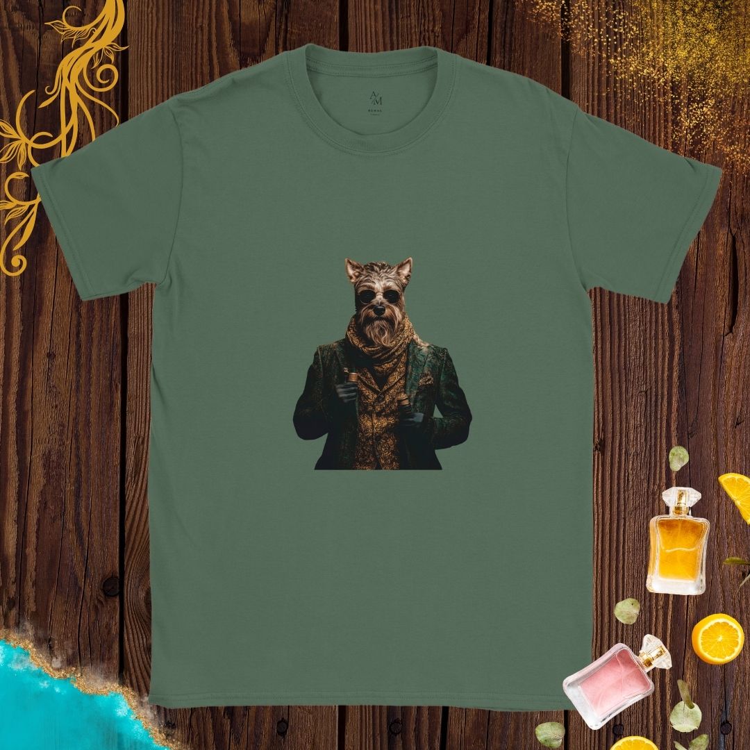 Aristocrat Dog at Animals Fashion Week T-shirt