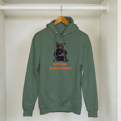 Sassy Cat 'Feed Me' Hoodie - ROMAG Store