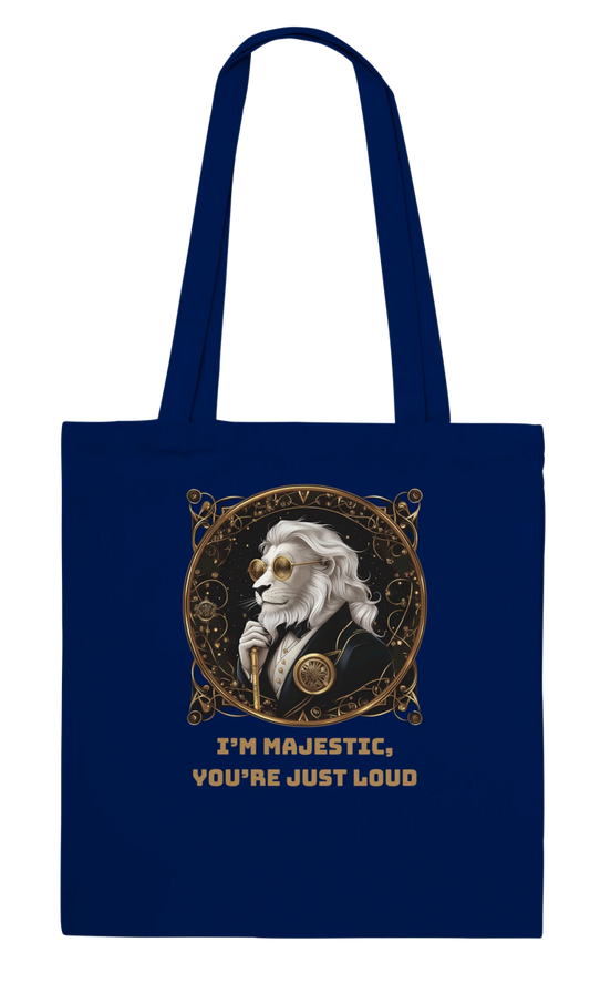 Regal Lion Dapper Steampunk Tote Bag - ROMAG Store
