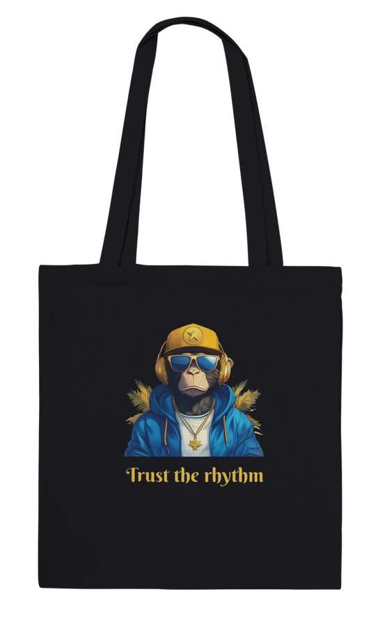 Cool Monkey 'Trust the Rhythm' Tote Bag - ROMAG Store