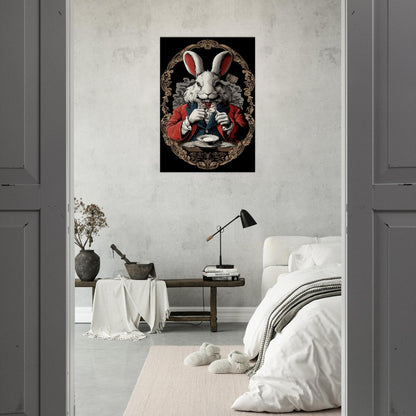 Chic Rabbit in Suit Canvas - ROMAG Store