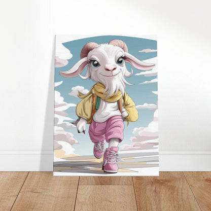 Chic Goat in Streetwear Canvas - ROMAG Store