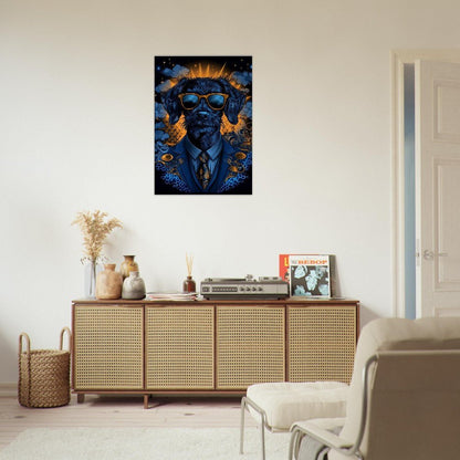 Dog Undercover Canvas Art - ROMAG Store