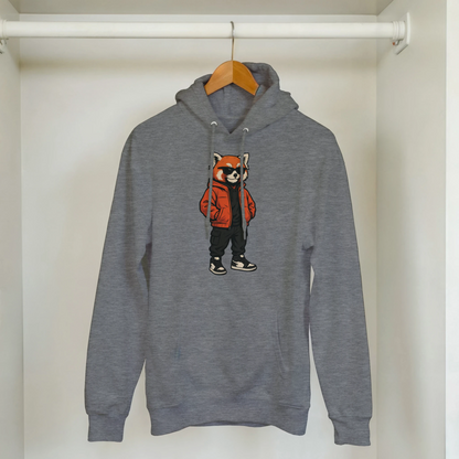 Cool Red Panda Streetwear Hoodie - ROMAG Store
