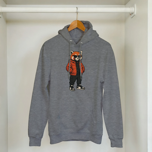 Cool Red Panda Streetwear Hoodie - ROMAG Store
