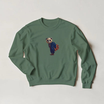 Cool Panda Bear Sweatshirt – Urban Streetwear Graphic in 6 Colors - ROMAG Store