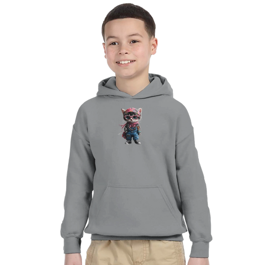 Chic Kitty Kids Hoodie - ROMAG Store