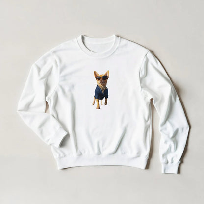 Dapper Dog Streetwear Sweatshirt – Unleash Your Style in 6 Colors! - ROMAG Store