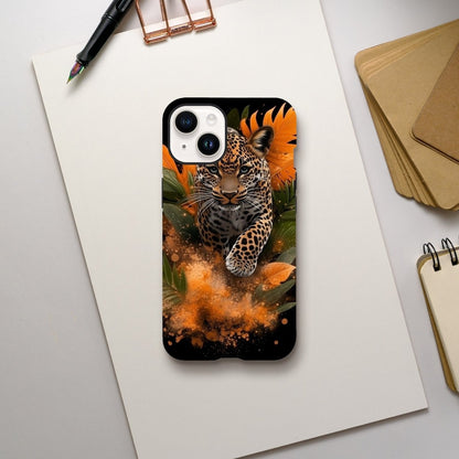 Jungle Leopard Tough iPhone Case - ROMAG Store