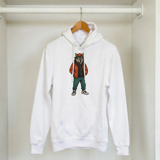 Alpha Wolf Streetwear Hoodie - ROMAG Store
