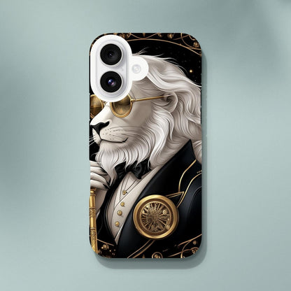 Regal Lion Dapper Gentleman iPhone Tough Case - ROMAG Store
