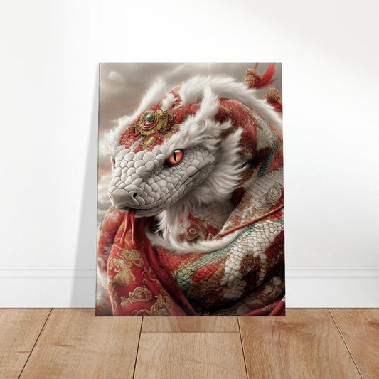 Majestic Snake Canvas Wall Art - ROMAG Store