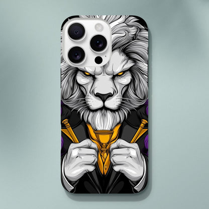 Regal Lion Dandy iPhone Tough Case - ROMAG Store