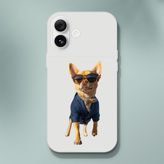 Dapper Chihuahua iPhone Flexi Case - ROMAG Store
