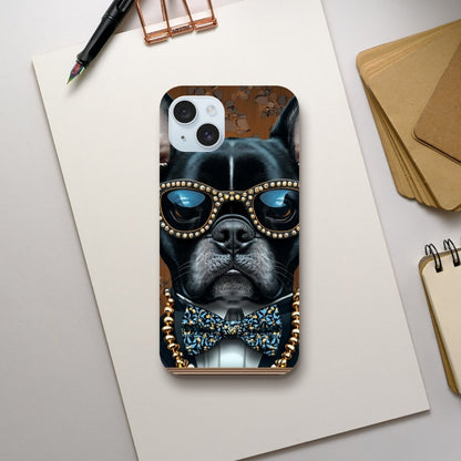 Dapper French Bulldog iPhone Tough Case - ROMAG Store
