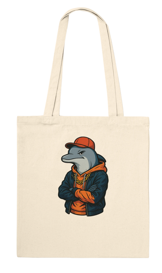 Streetwise Dolphin Tote Bag - ROMAG Store