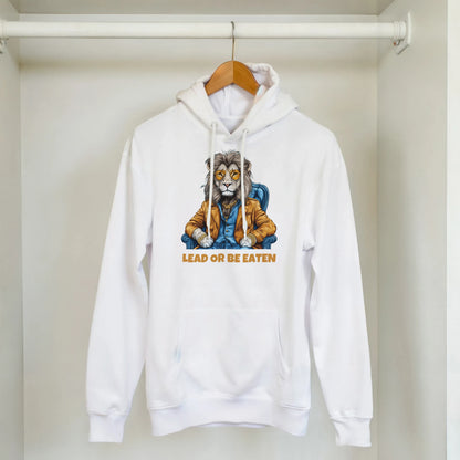 Lead or Be Eaten Lion Hoodie - ROMAG Store