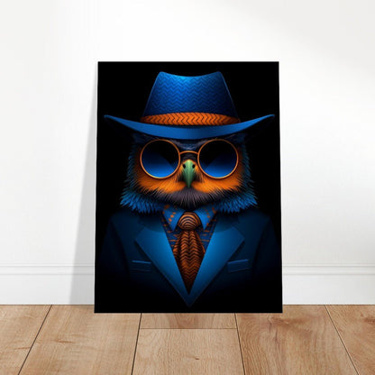 Owl Undercover Canvas Art - ROMAG Store