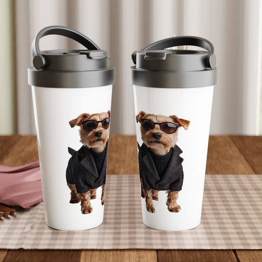 Chic Pooch Aviator Stainless Steel Travel Mug - ROMAG Store