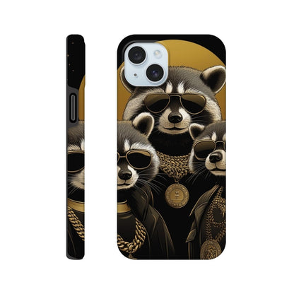 High Roller Raccoons iPhone Tough Case - ROMAG Store