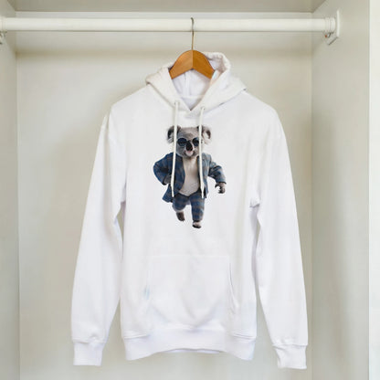 Cool Koala Plaid Suit Hoodie - ROMAG Store