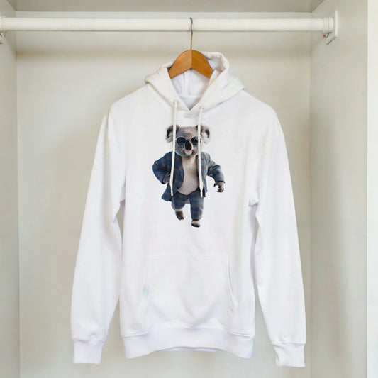 Cool Koala Plaid Suit Hoodie - ROMAG Store