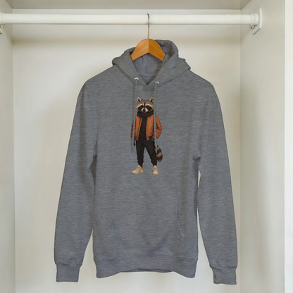 Cool Raccoon Street Style Hoodie - ROMAG Store