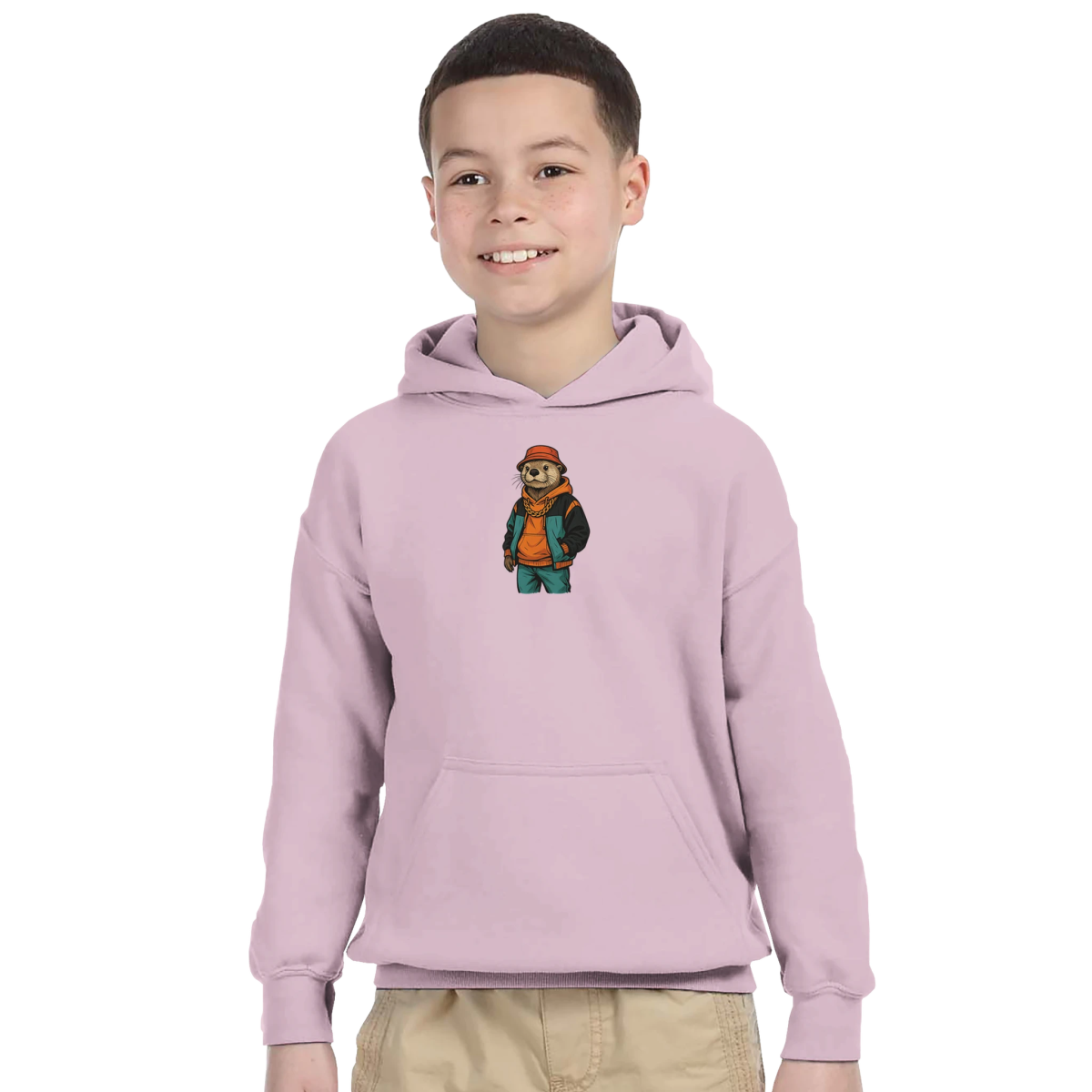Cool Otter Kids Hoodie - ROMAG Store