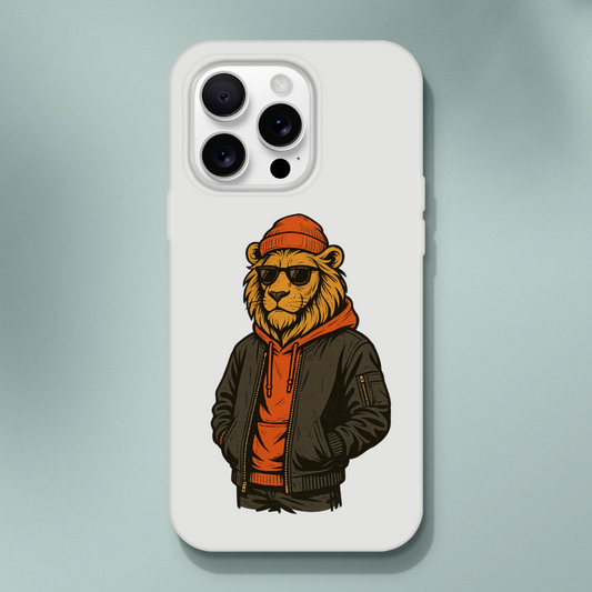 Urban Streetwear Lion iPhone Flexi Case - ROMAG Store