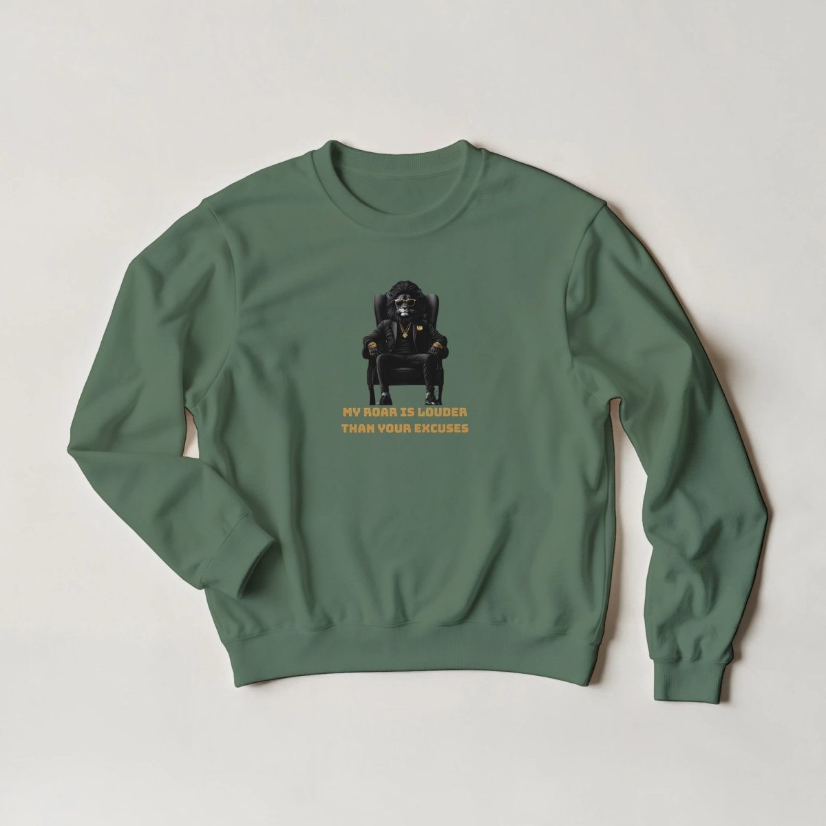 Alpha Lion 'My Roar is Louder' Sweatshirt - ROMAG Store